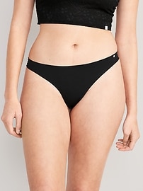 Image number 1 showing, Low-Rise No-Show Thong