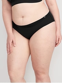 View large product image 6 of 7. Low-Rise Soft-Knit No-Show Hipster Underwear