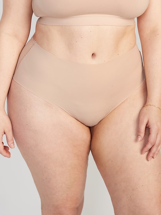 Image number 7 showing, High-Waisted No-Show Brief Underwear