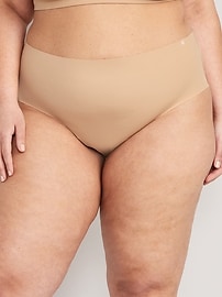 View large product image 6 of 7. High-Waisted No-Show Bikini Underwear