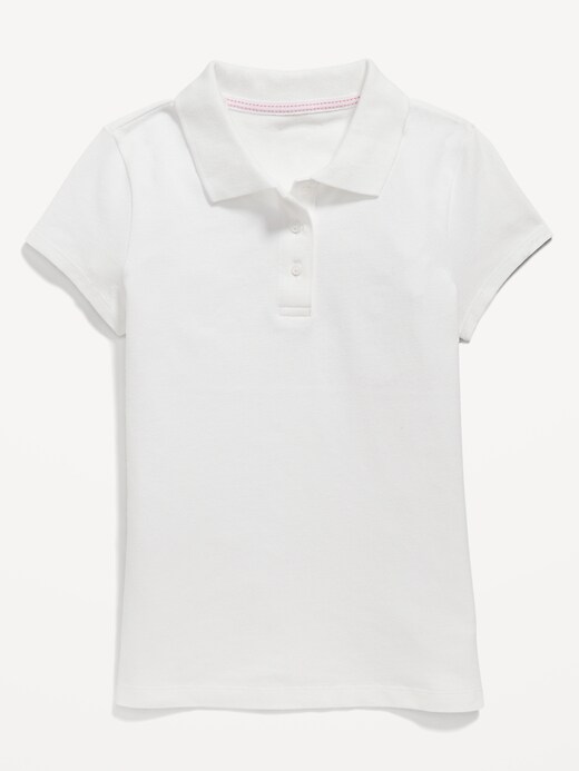 Uniform Pique Polo Shirt For Girls Old Navy 5622