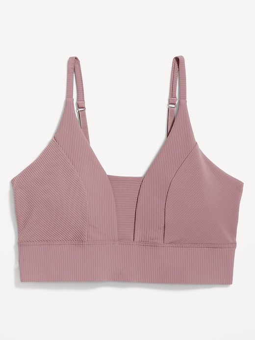 Image number 4 showing, Light Support PowerSoft Ribbed Sports Bra