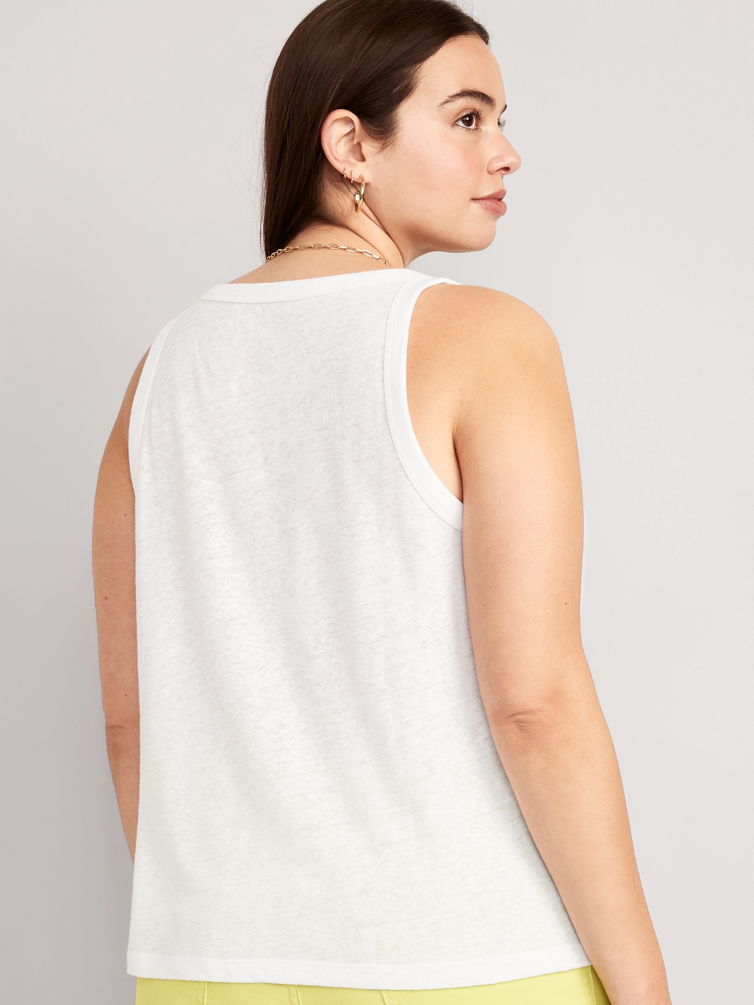 EveryWear Linen-Blend Tank Top for Women