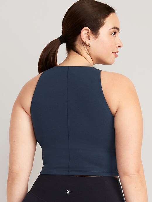 Light Support PowerChill Longline Sports Bra for Women Old Navy