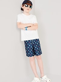 View large product image 3 of 5. Printed Swim Trunks for Boys