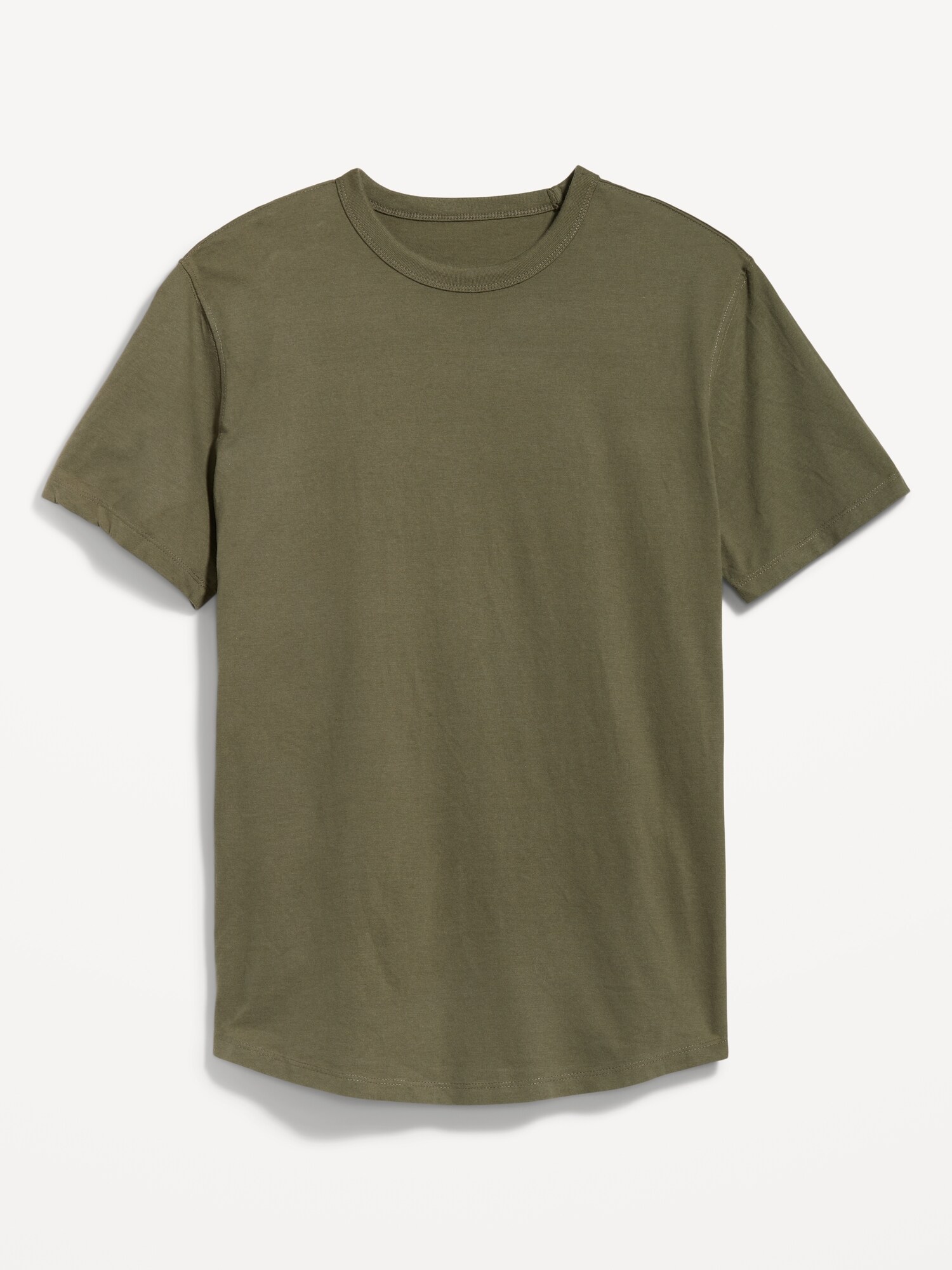 Soft-Washed Curved-Hem T-Shirt for Men | Old Navy
