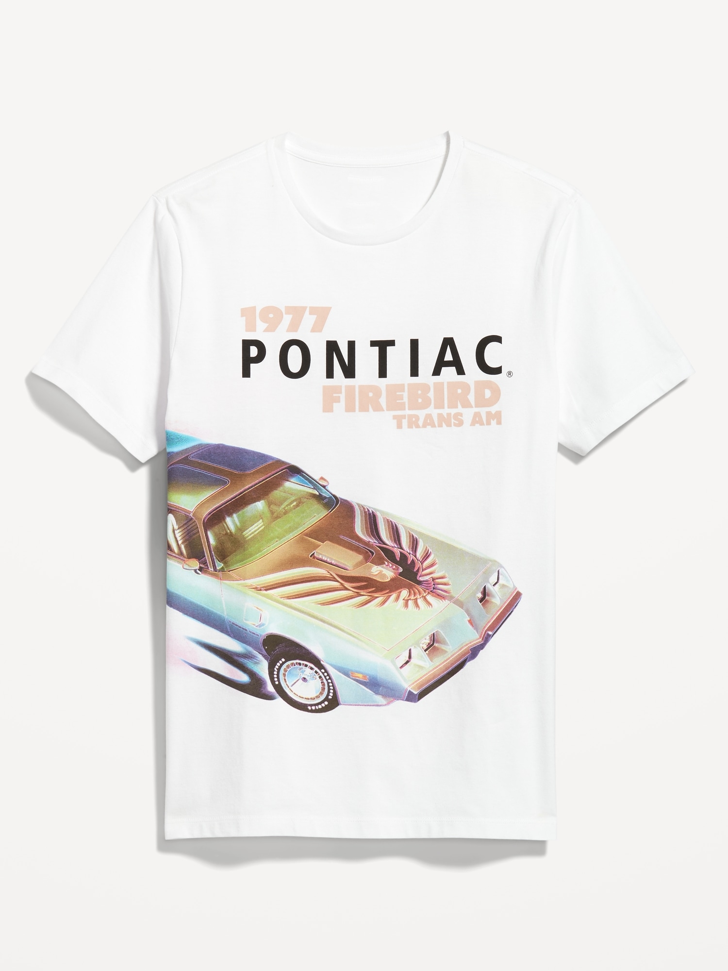 Old Navy Pontiac® Gender-Neutral T-Shirt for Adults white. 1
