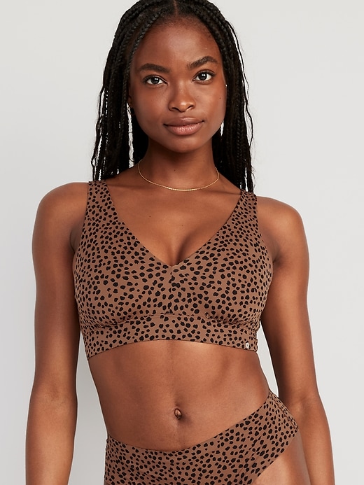 View large product image 1 of 8. No-Show Bralette