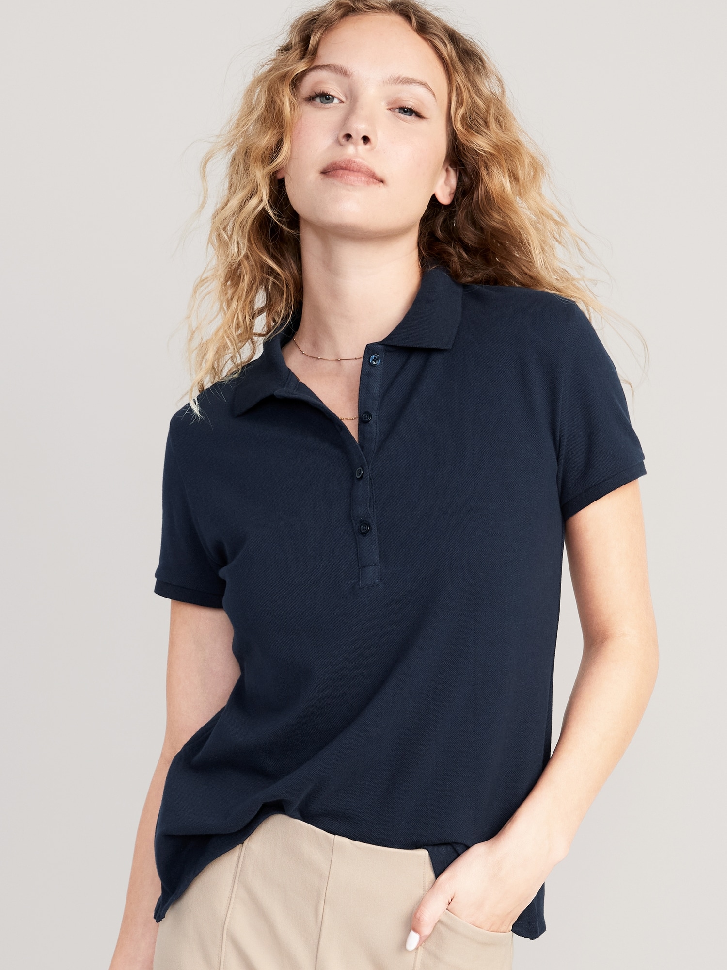 Women\'s Navy Athletic | Shirts Old Polo