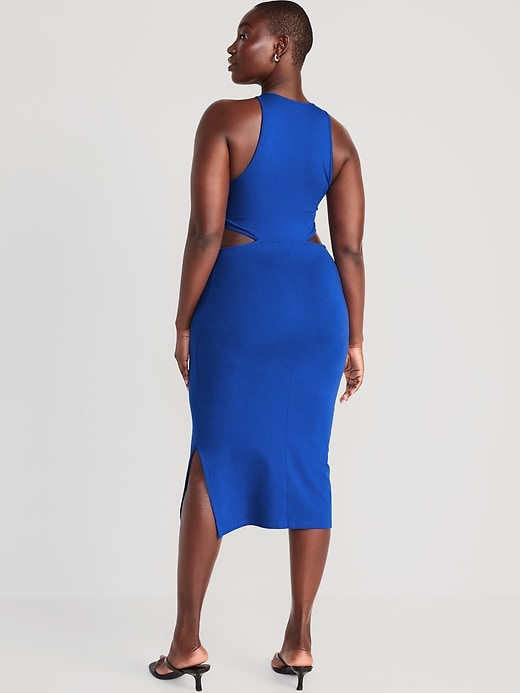 Image number 5 showing, Sleeveless Twist-Front Midi Dress