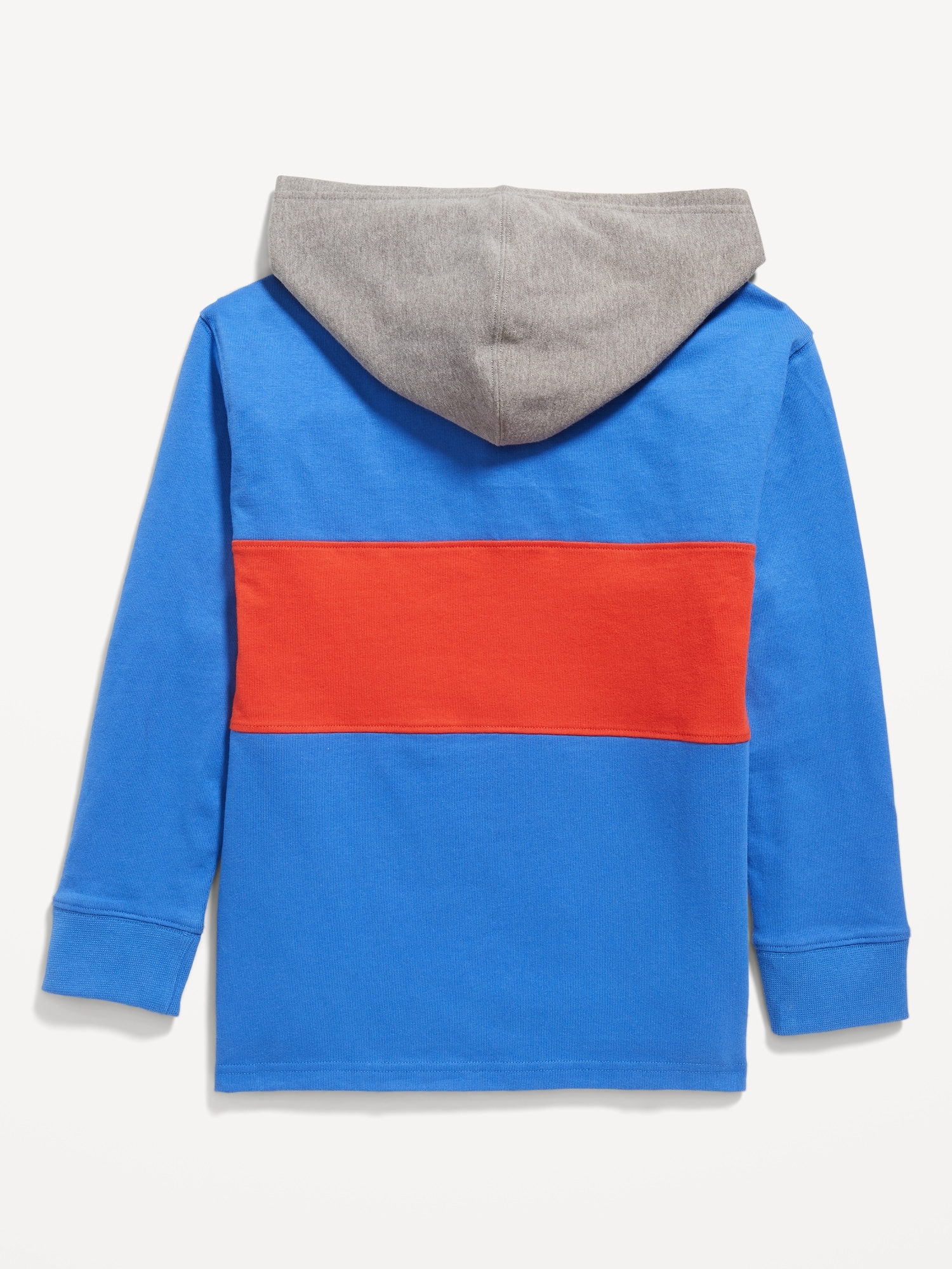 Long-Sleeve Hooded Rugby Polo Shirt for Boys | Old Navy