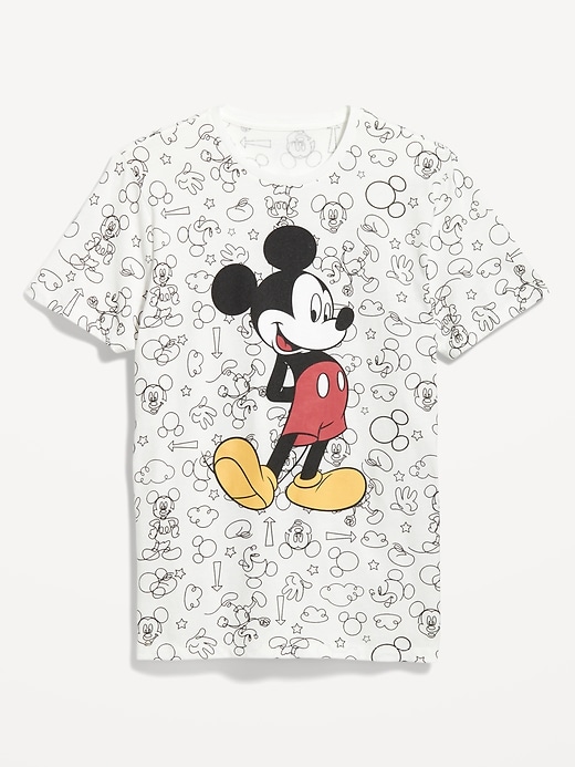 View large product image 1 of 1. Disney© Mickey Mouse Gender-Neutral T-Shirt for Adults