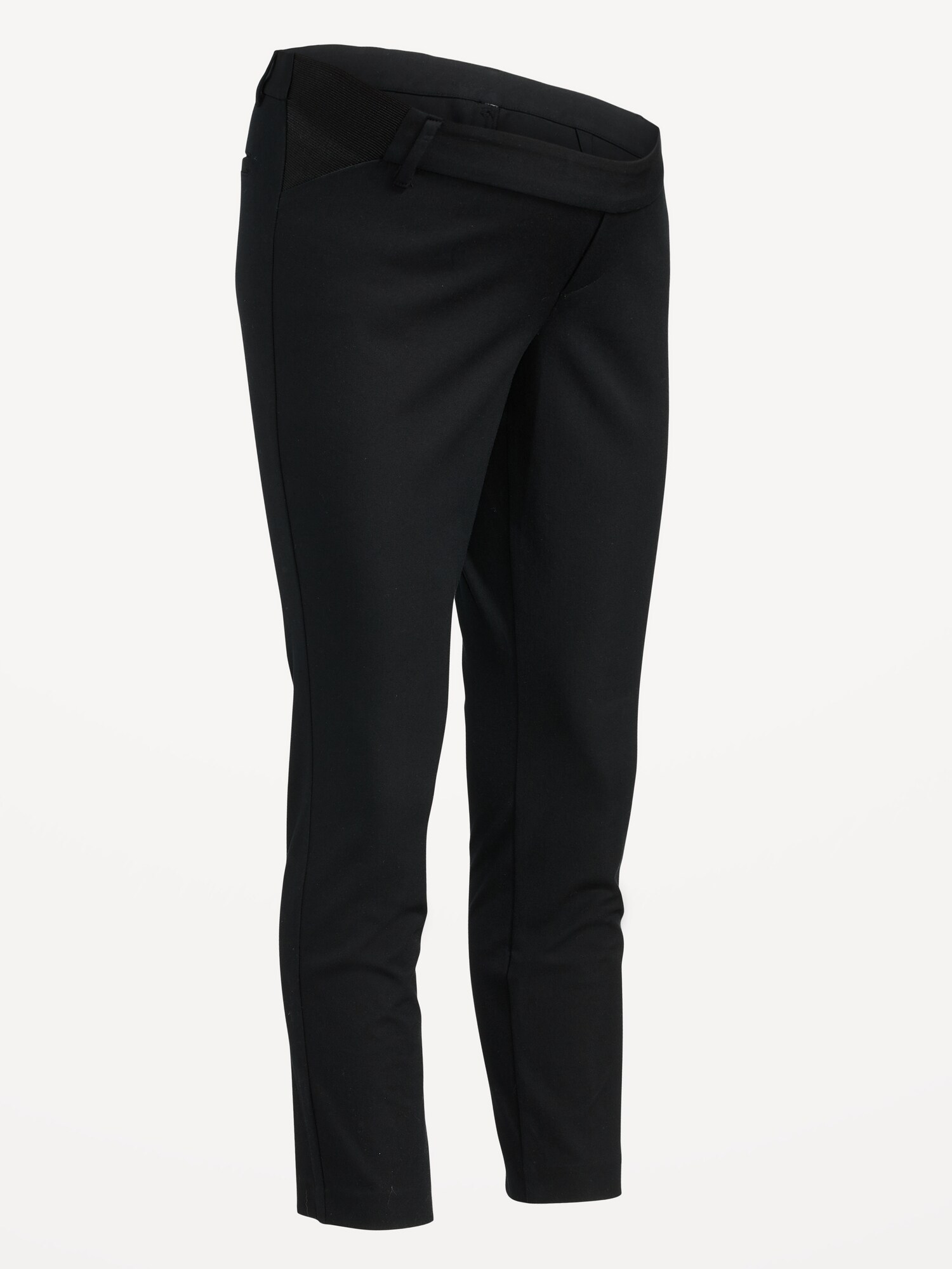 Женские брюки Old Navy Maternity Side-Panel Pixie Ankle, цвет: Чёрный — фото 4