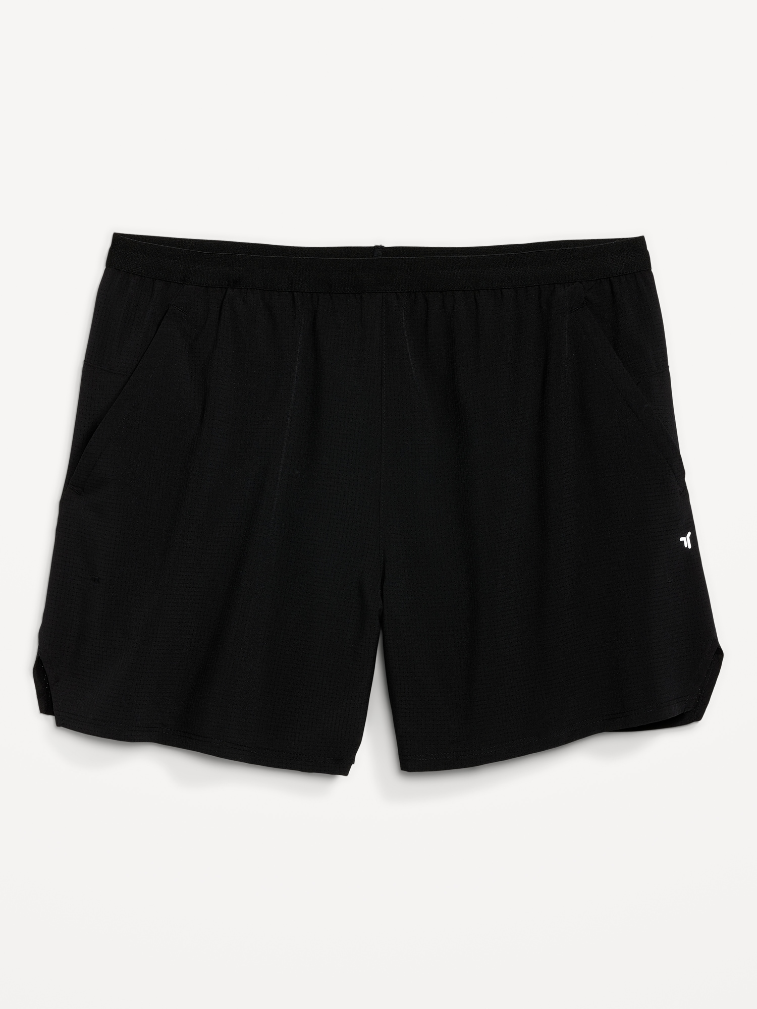 Old Navy StretchTech Lined Run Shorts -- 5-inch inseam black. 1