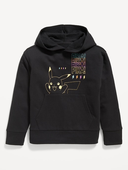 View large product image 2 of 3. Gender-Neutral Licensed Pop-Culture Pullover Hoodie for Kids