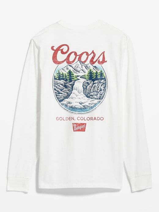 View large product image 2 of 2. Coors Beer© Long-Sleeve T-Shirt