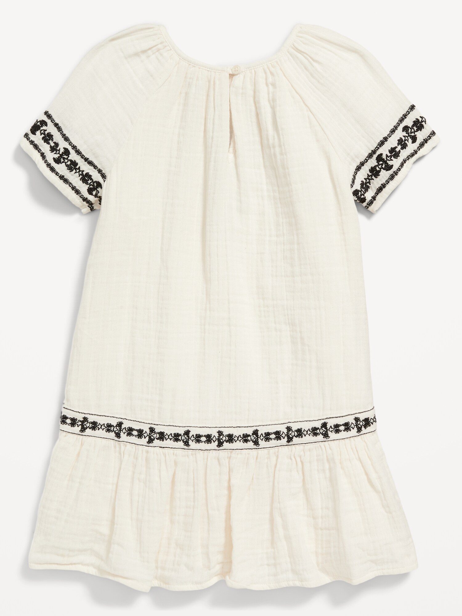 Embroidered Tiered Dress for Toddler Girls Old Navy