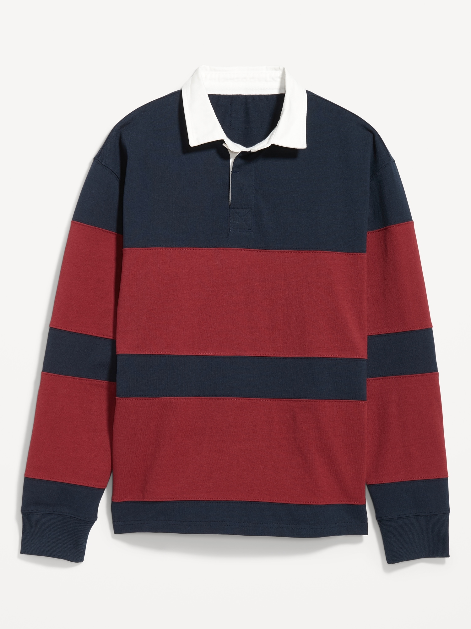 Long-Sleeve Rugby Polo | Old Navy