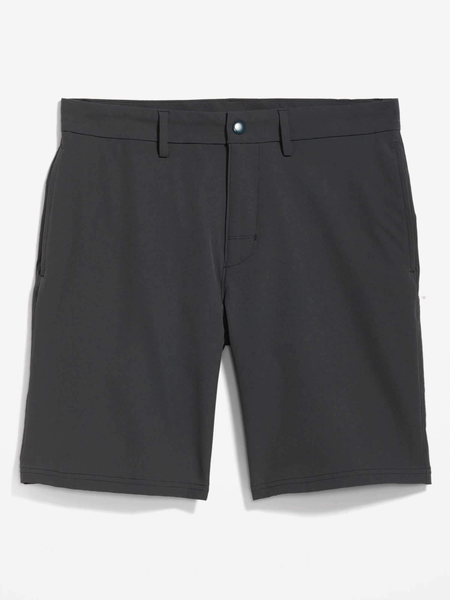 Old Navy StretchTech Chino Shorts -- 9-inch inseam black. 1