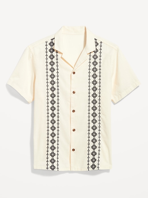 Image number 4 showing, Short-Sleeve Matching Print Camp Shirt