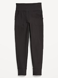 View large product image 4 of 7. High-Waisted PowerSoft 7/8-Length Joggers for Girls