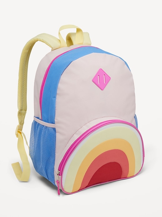 View large product image 1 of 2. Patterned Canvas Backpack for Girls