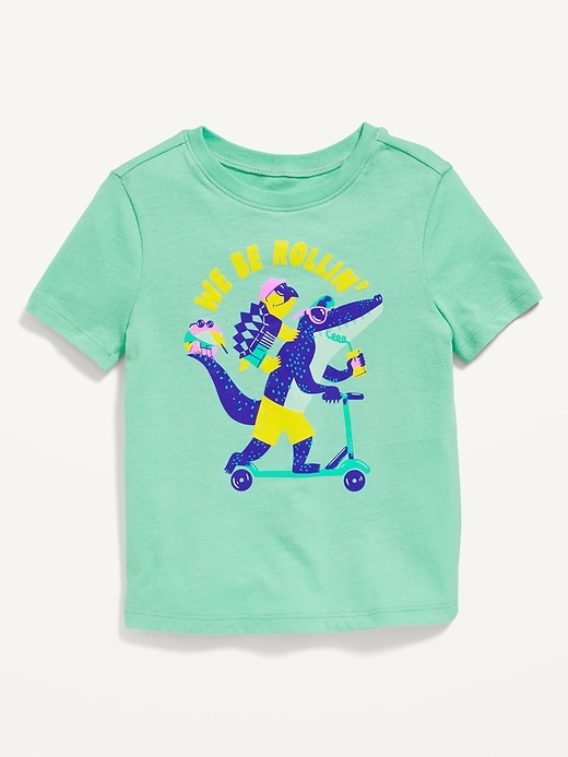 View large product image 1 of 1. Unisex Short-Sleeve Graphic T-Shirt for Toddler