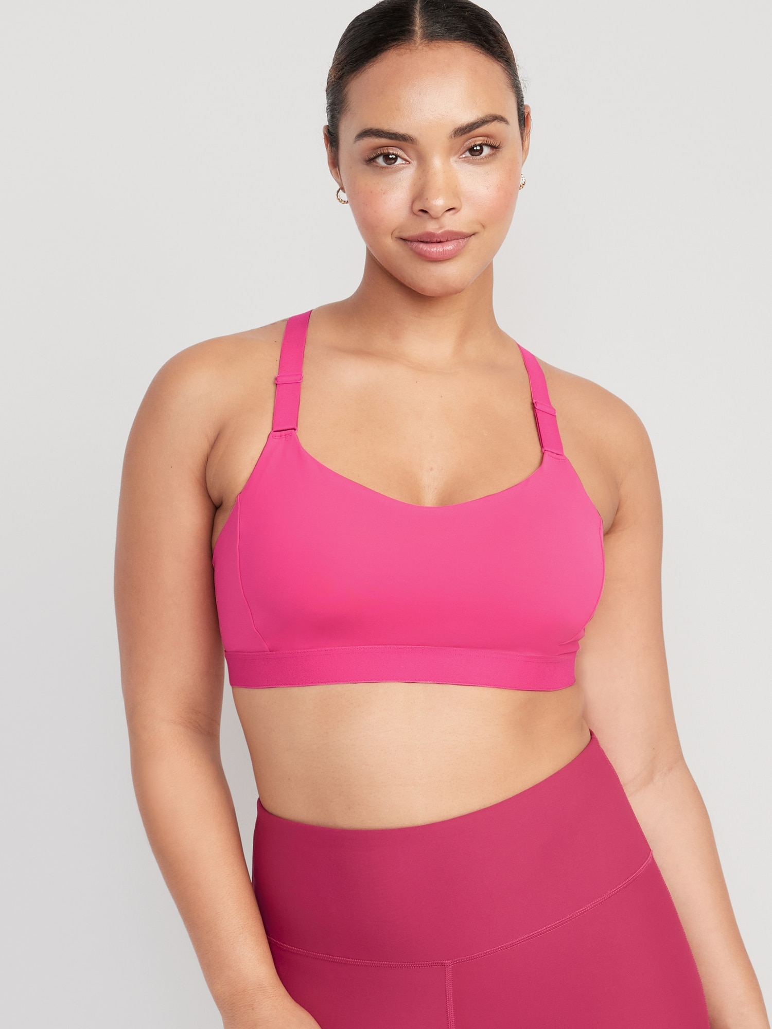 Medium Support PowerSoft AdjustableStrap Sports Bra XSXXL Old Navy