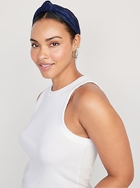 Fabric-Covered Headband For Women