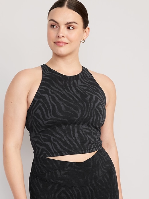 Light Support PowerChill Longline Sports Bra | Old Navy