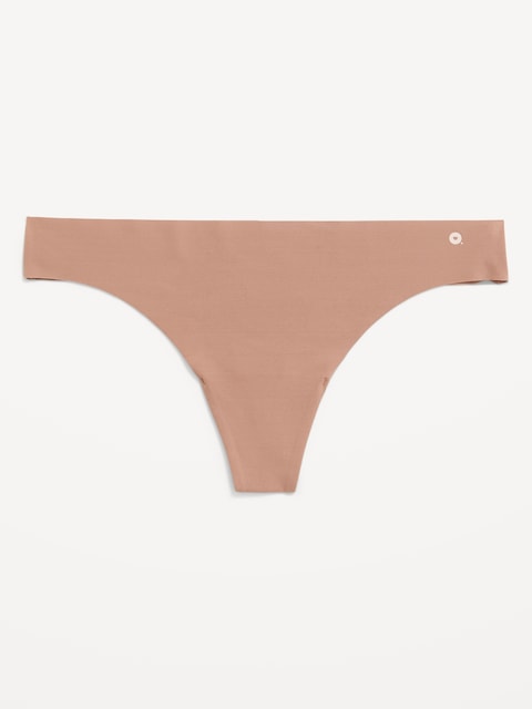 Low-Rise No-Show Thong - Cocoa Fawn