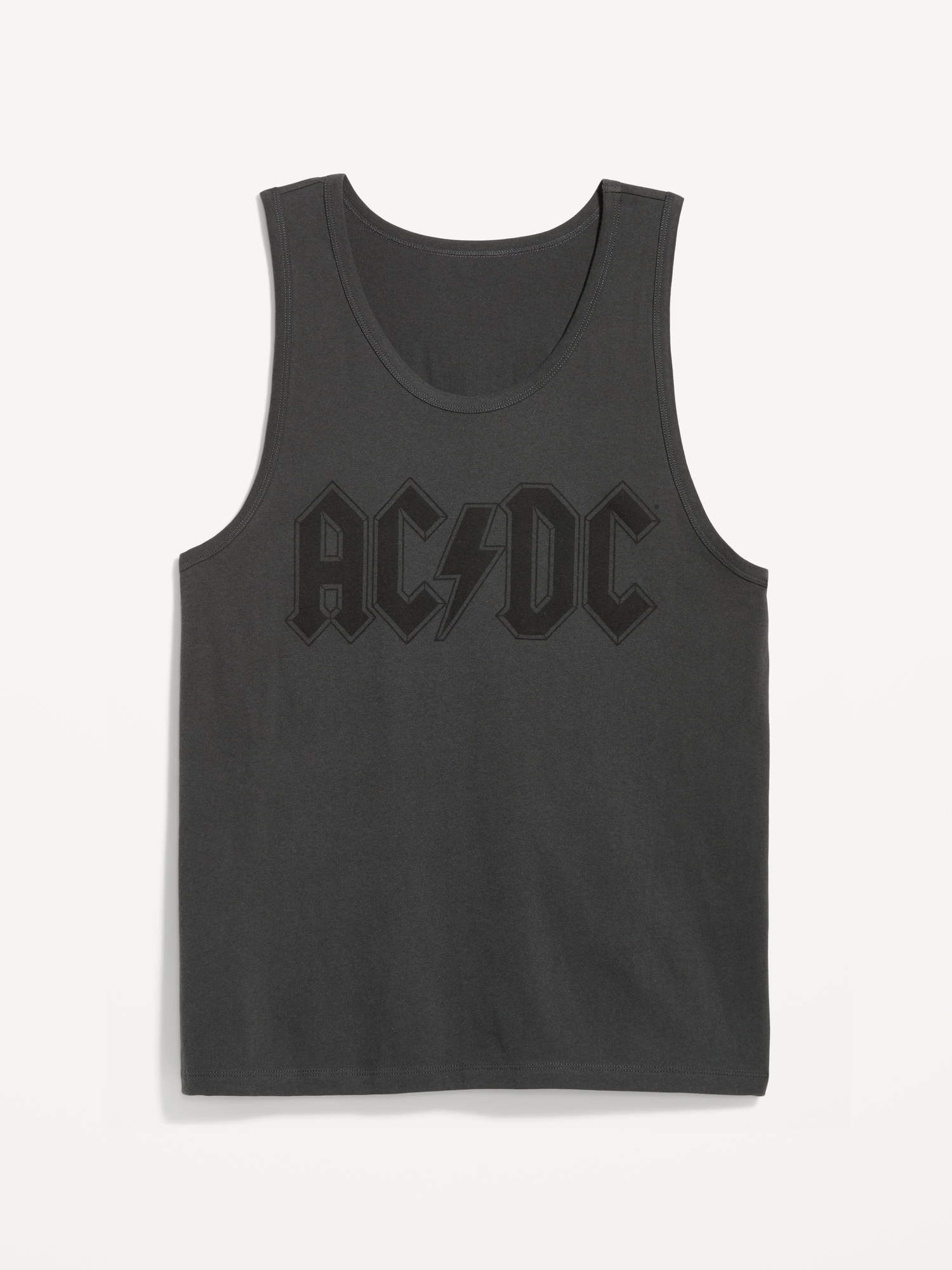 Old Navy AC/DC™ Gender-Neutral Graphic Tank Top for Adults black. 1