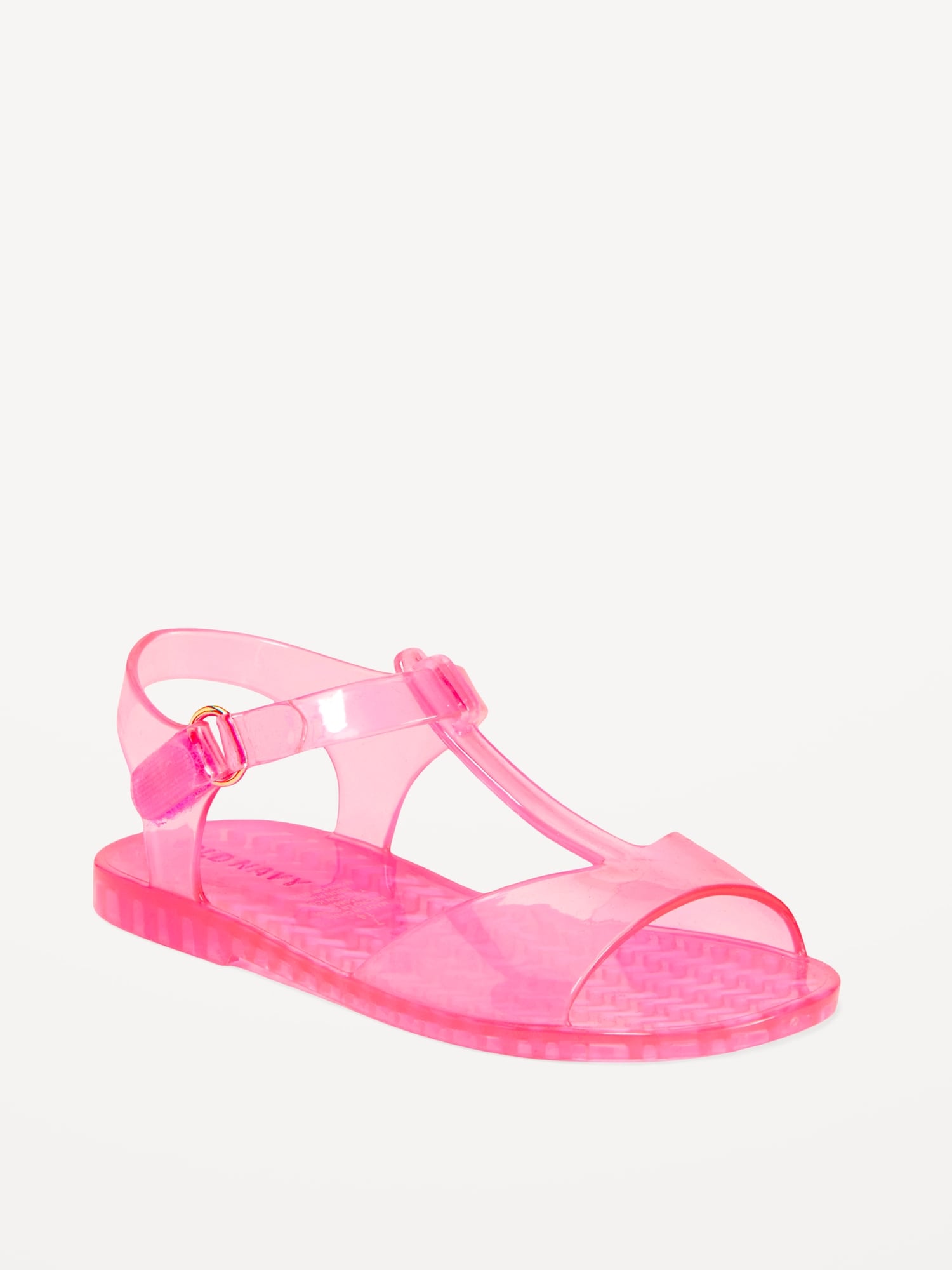 Old Navy T-Strap Jelly Flats for Toddler Girls pink. 1