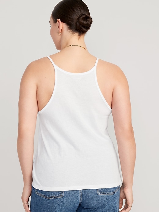 Image number 6 showing, Relaxed Halter Tank Top