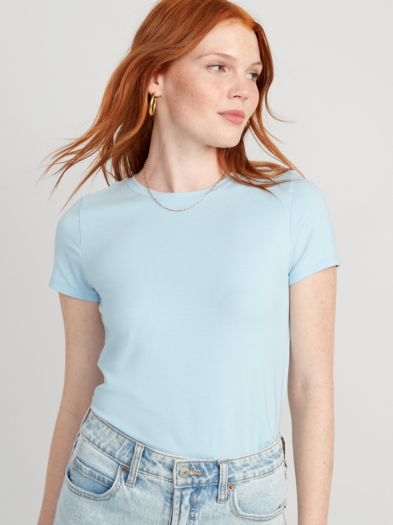 Repressalier salami halv otte Cropped Slim-Fit T-Shirt for Women | Old Navy