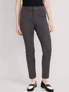 High-Waisted Pixie Skinny Ankle Pants