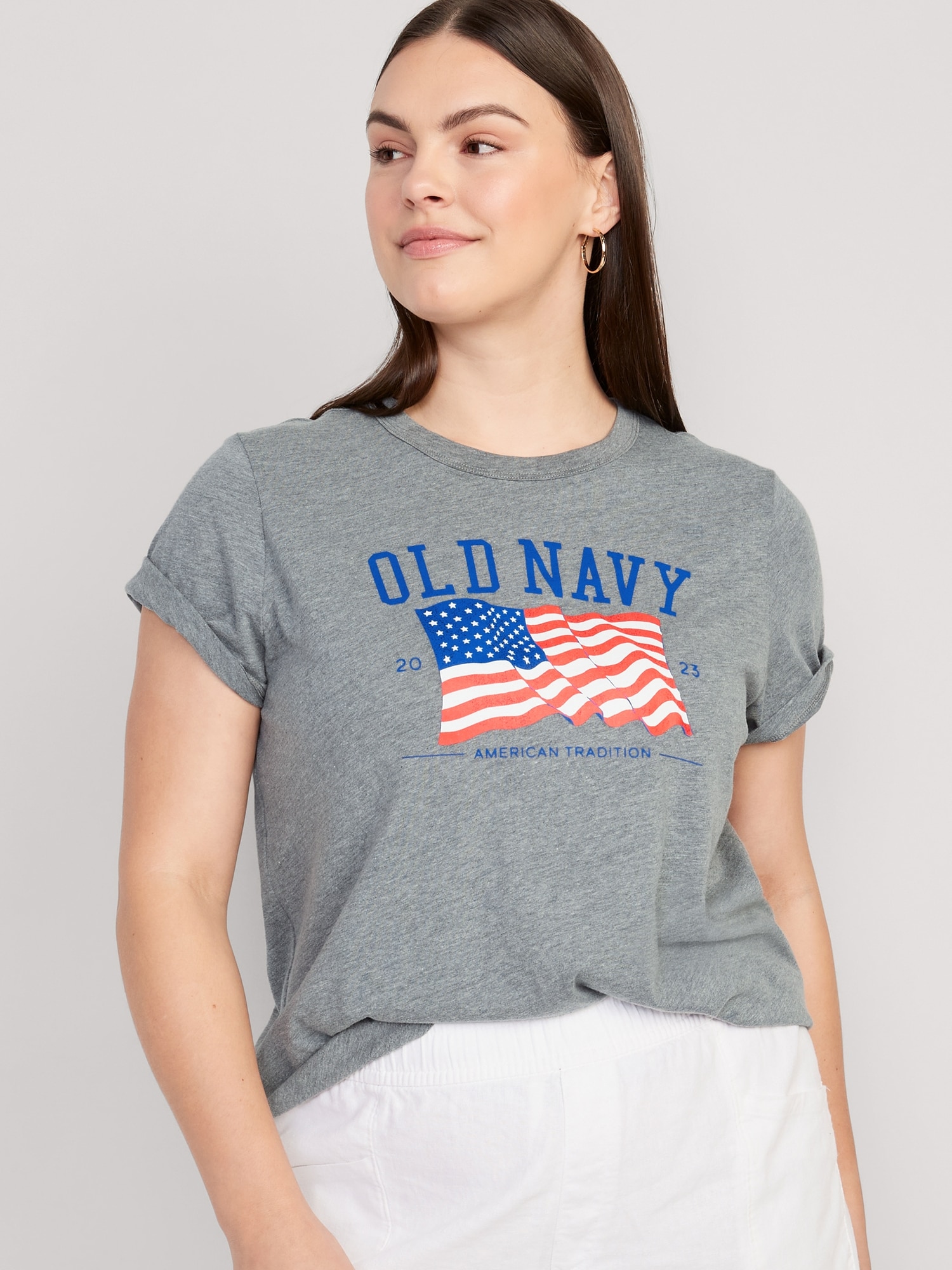 Old Navy - #25yearchallenge: the official shirt of summer/family/the 4th  #tbt #belonginglookslike 🇺🇸 Shop flag tees
