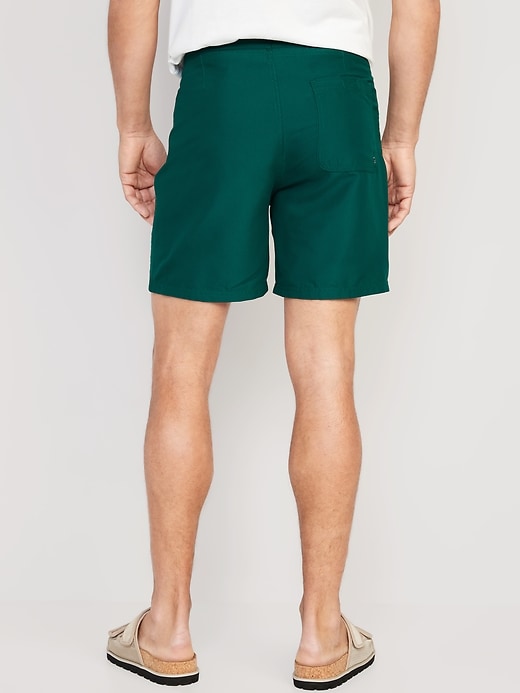 View large product image 2 of 3. Solid Board Shorts -- 6-inch inseam