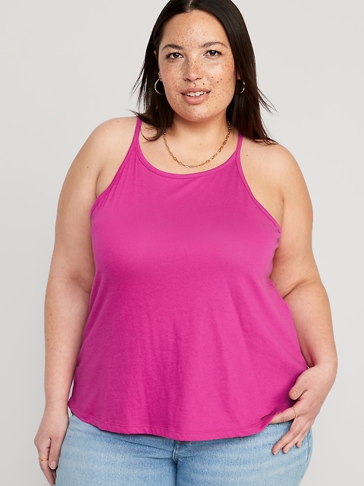 Image number 7 showing, Relaxed Halter Tank Top