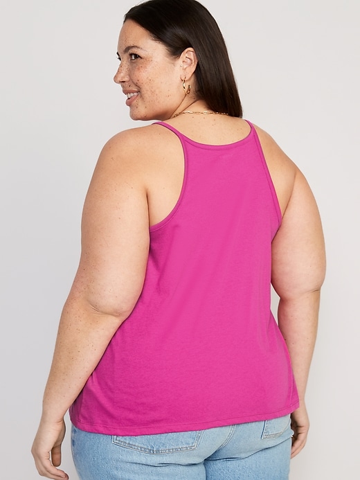 Image number 8 showing, Relaxed Halter Tank Top