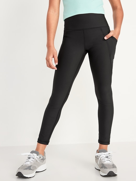 Old Navy, Pants & Jumpsuits, Old Navy Highwaisted Elevate Powersoft  78length Sidepocket Leggings