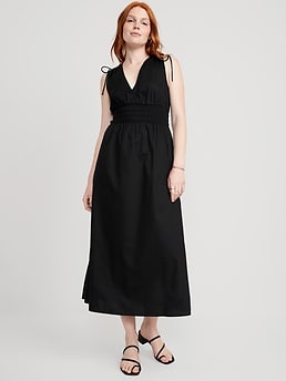 Fit & Flare Plus-Size Tiered Maxi Dress, Old Navy