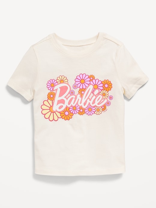 View large product image 1 of 2. Barbie™ Graphic T-Shirt for Toddler Girls