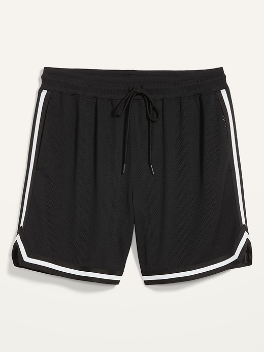 Image number 4 showing, Go-Dry Mesh Basketball Shorts -- 7-inch inseam