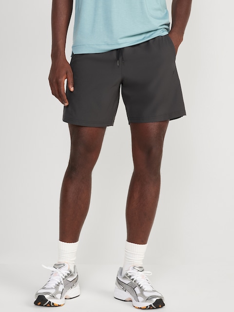 Essential Woven Workout Shorts -- 7-inch inseam - Panther