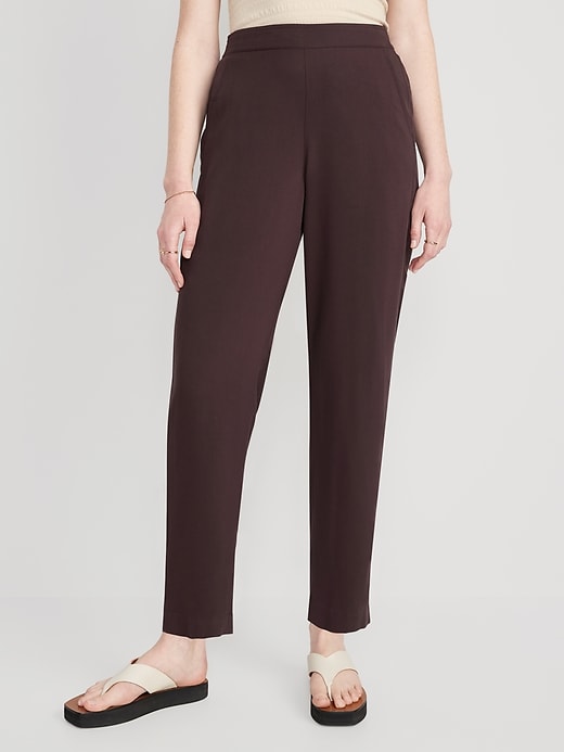 Image number 1 showing, High-Waisted Playa Taper Pants for Women