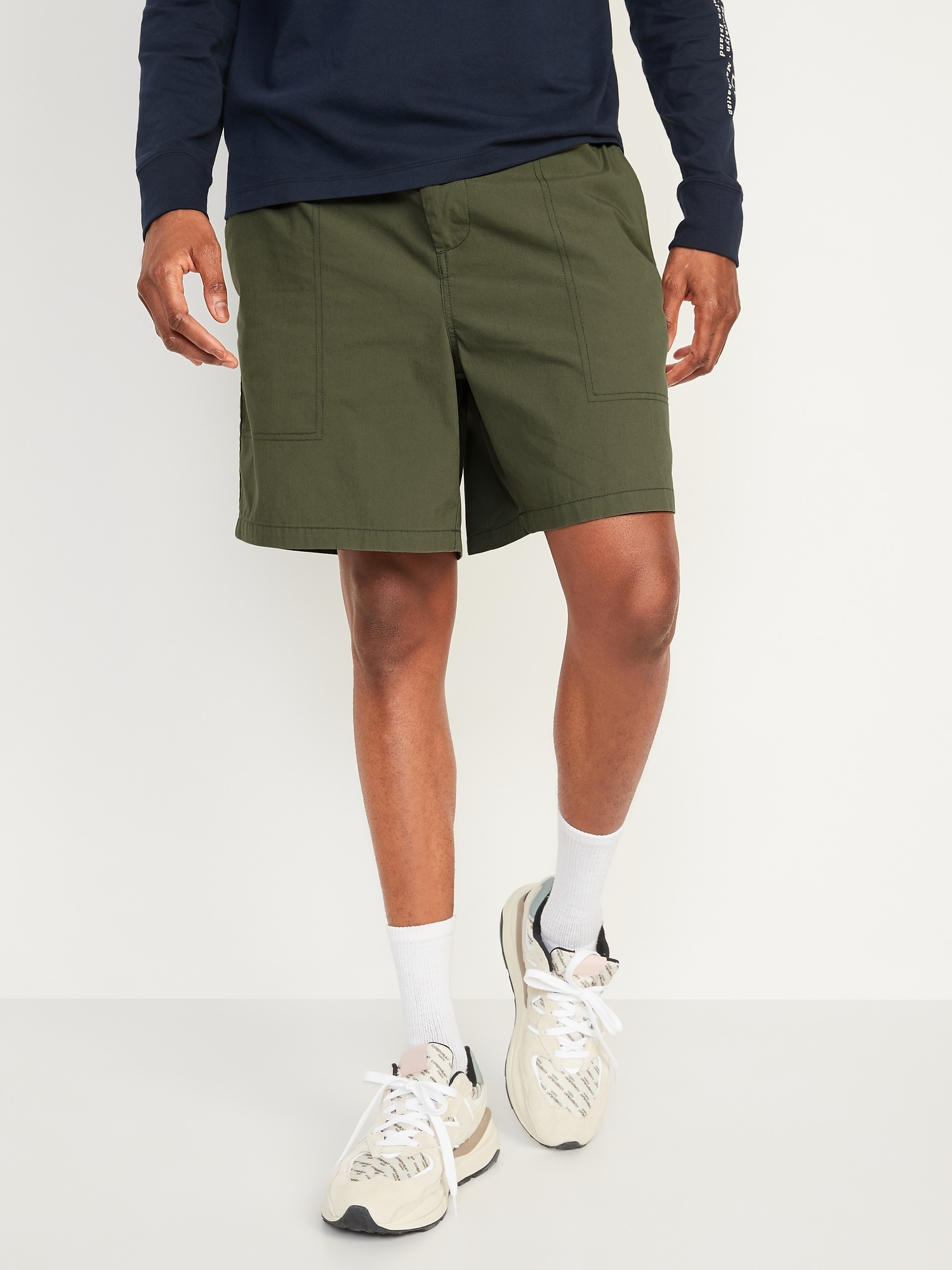 Old Navy Men's 7" Hybrid Tech Chino Shorts (4 colors)