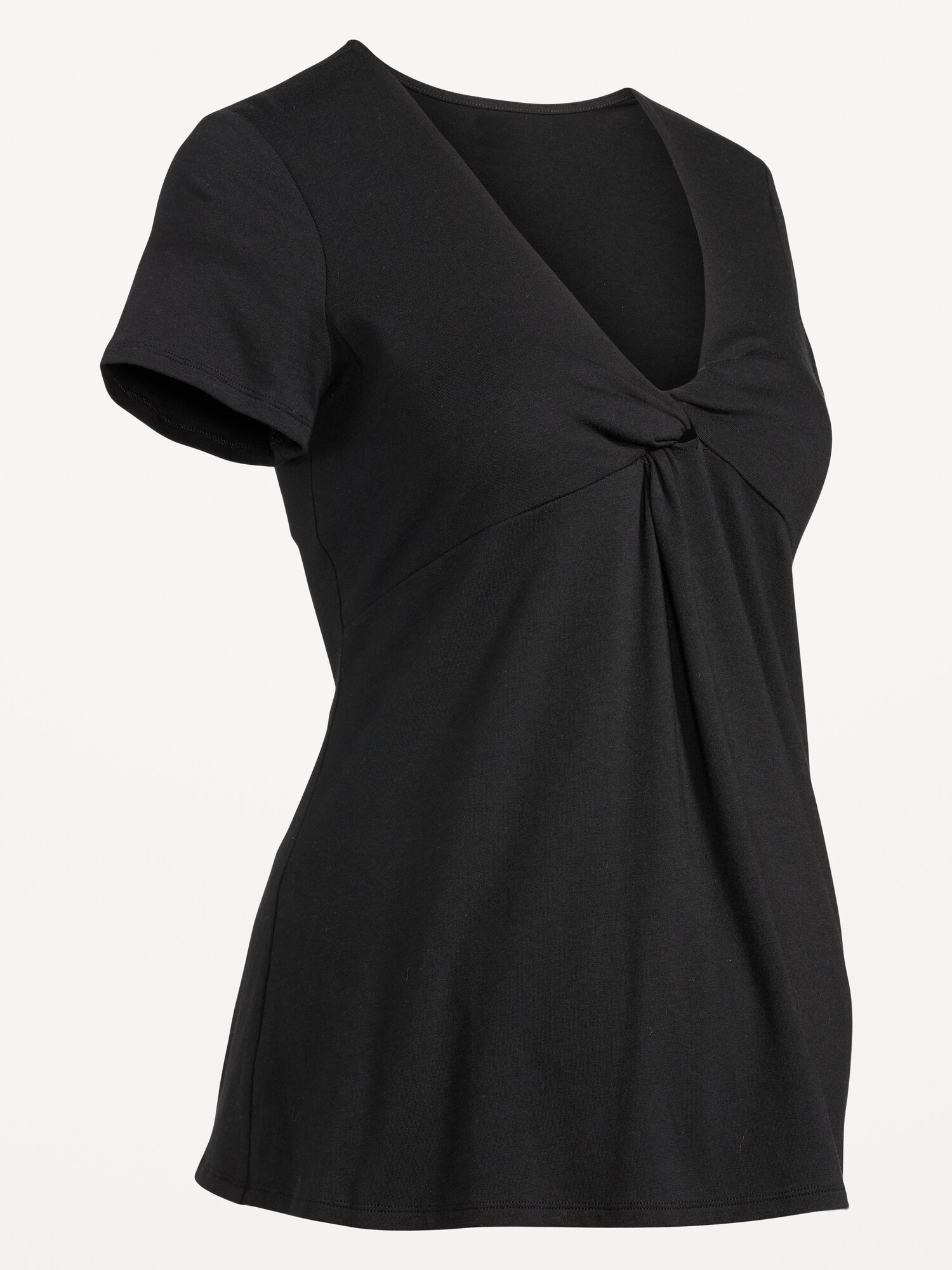 Maternity Twist-Front Double-Layer Nursing Top | Old Navy