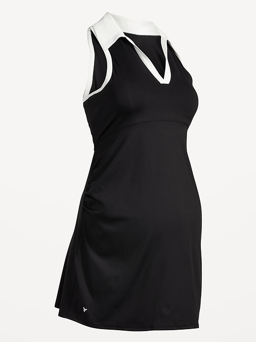 Image number 4 showing, Maternity PowerSoft Polo Dress