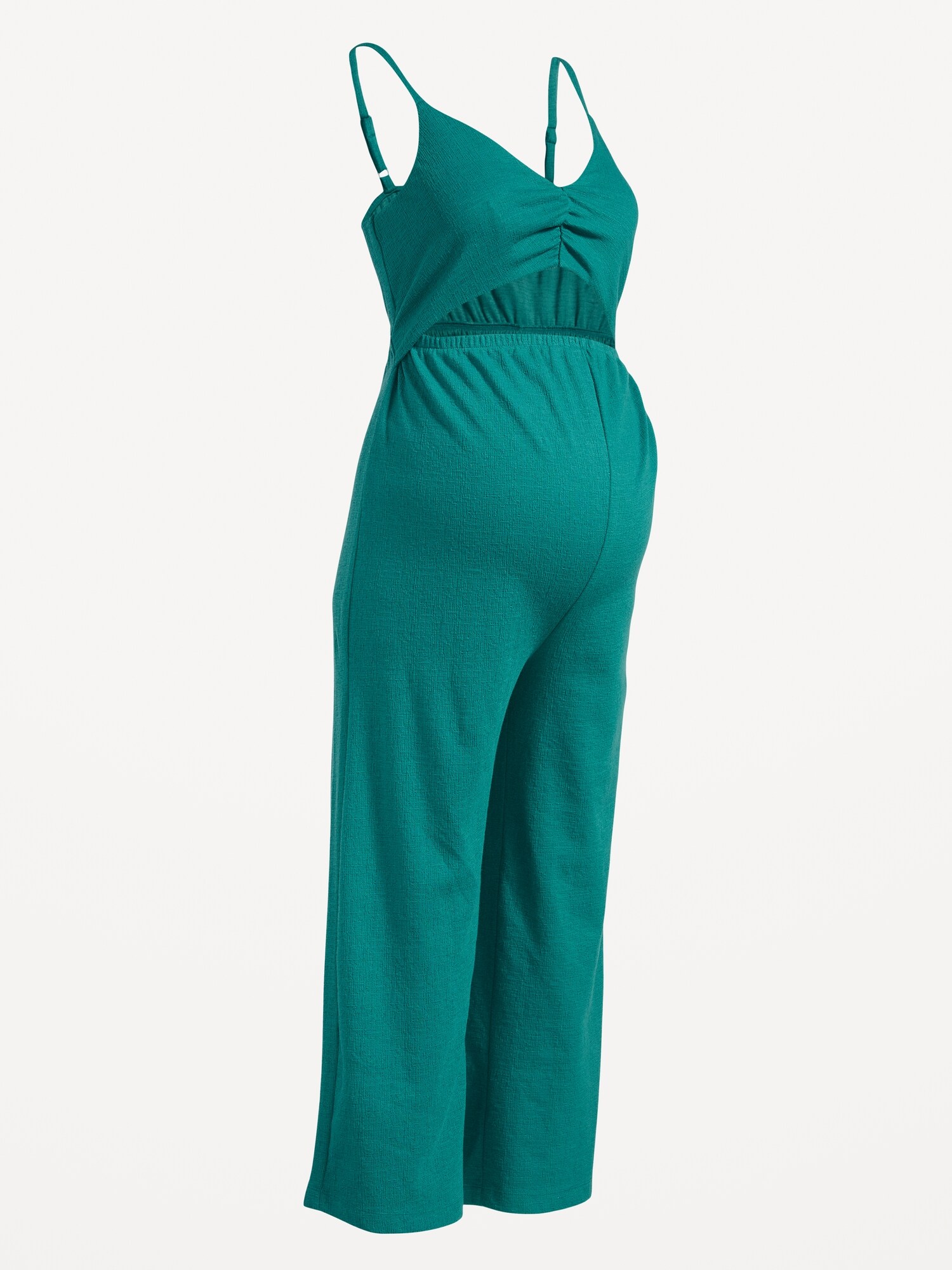 Maternity Sleeveless Textured WideLeg Jumpsuit Old Navy